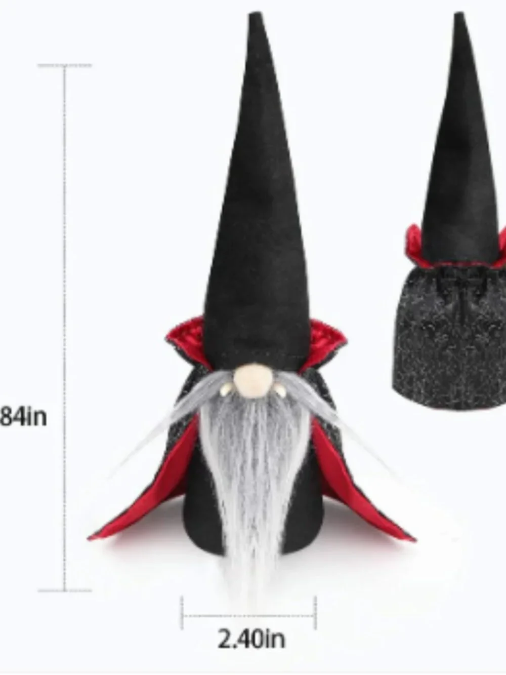 2 Pack Halloween Vampire Gnomes